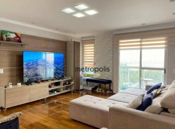 Sala de Estar · Apartamento à venda, 125 m² por R$ 1.200.000,00 - Barcelona - São Caetano do Sul/SP