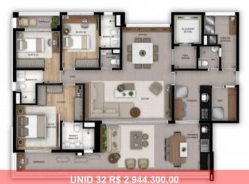 2020/11/131559671.jpg · Venda de Apartamento, 160mts, na Vila Nova Conceição, 03 suítes, 03 vagas de garagem, LAZER COMPLETO