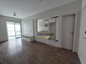 Sala de estar · Apartamento com 2 dormitórios para alugar, 75 m² por R$ 5.152,23/mês - Barcelona - São Caetano do Su