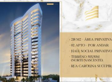 FACHADA PRINCIPAL · APARTAMENTO ALTO PADRÃO EM CONSTRUÇÃO - 04 SUÍTES - 04 VAGAS - 218m² - ALDEOTA 