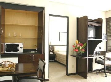 Apartamento · 36m² · 1 Quarto · 1 Vaga · Flat estilo residencie em Moema, prox a Av. Ibirapuera, Acesso ao Metrô, Shopping e ao Pq Ibirapuera