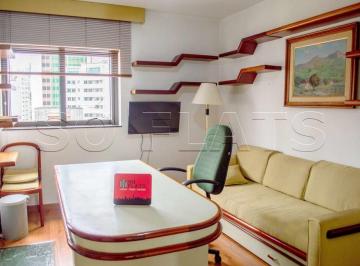 Apartamento · 37m² · 1 Quarto · 1 Vaga · Flat na Brigadeilo Luis Antonio, facil acesso a região central e ao Pq do Ibirapuera
