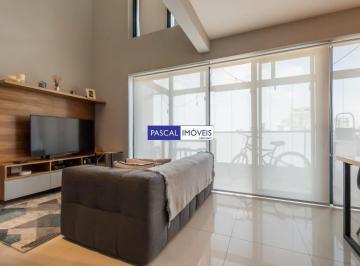 Apartamento · 68m² · 1 Quarto · 2 Vagas · Apartamento Duplex Campo Belo 1 suíte 1 vaga