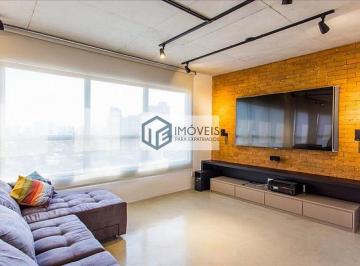 Apartamento · 140m² · 2 Quartos · 2 Vagas · Condominio Maxhaus Brooklin Apartamento mobiliado Planta Diferenciada!