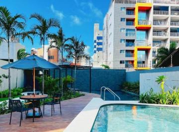 Apartamento de 1 quarto, João Pessoa · REF: AP080 - Flat à Venda, João Pessoa, Jardim Oceania, 1 e 2 quartos