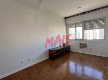 49e3245eabb0c77f7d6f36388bee149136b27cdd · Apartamento com 1 dormitório para alugar, 54 m² - Ponta da Praia - Santos/SP