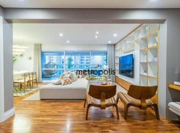 Sala · Apartamento com 4 dormitórios à venda, 250 m² por R$ 3.200.000,00 - Santa Paula - São Caetano do Sul