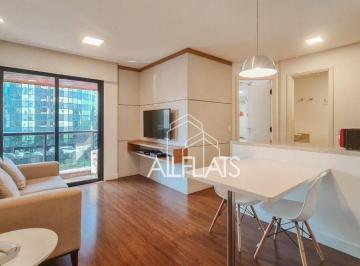 54bf31b678997bc6679f43643eb7f2b7bf84704f · Flat com 1 quarto para alugar, 40 m² - Itaim Bibi - São Paulo/SP