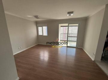 Sala  · Apartamento com 2 dormitórios para alugar, 70 m² por R$ 4.778,29/mês - Jardim - Santo André/SP