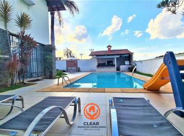 piscina · CASA À VENDA NO BAIRRO BANDEIRANTES, 5 QUARTOS, 8 VAGAS, LAZER COMPLETO, HABITE-SE, LOTE DE 1.000M²,
