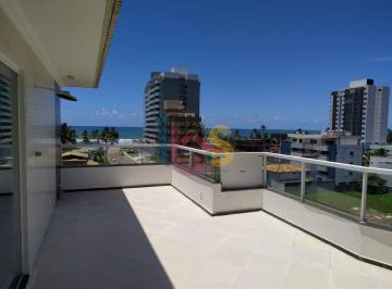 Apartamento · 146m² · 3 Quartos · 2 Vagas · Cobertura 3/4 no Edifício atlântico sul - Praia Dourada