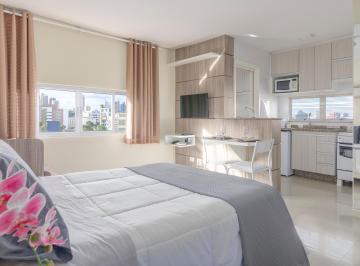 Sala/Quarto · Aluguel - Studio 30m² - Todo Mobiliado e Decorado - Excelente Localização - Bairro Alto da Glória