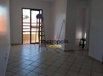 Sala · Apartamento com 3 dormitórios para alugar, 80 m² por R$ 4.110,00/mês - Nova Gerti - São Caetano do S