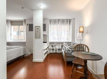 Sala integrada ao quarto · Apartamento com 1 quarto à venda, 28 m² - Jardins - São Paulo/SP