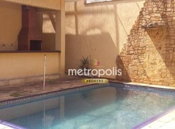 piscina · Sobrado, 483 m² - venda por R$ 1.720.000,00 ou aluguel por R$ 10.300,00/mês - Campestre - Santo Andr