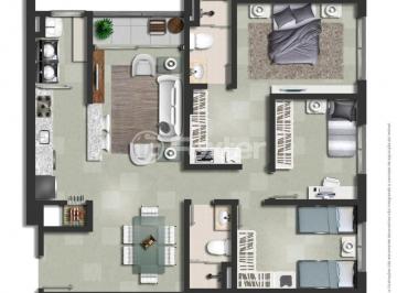 2ff5b0e1-969a-473d-bac6-e52bb2da3b94.jpg · Apartamento, 3 dormitórios, 87.9 m², em Passo da Areia