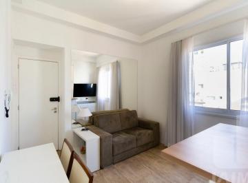 Apartamento · 30m² · 1 Quarto · 1 Vaga · Apartamento charmoso e mobiliado em prédio residencial integrado a um comercial