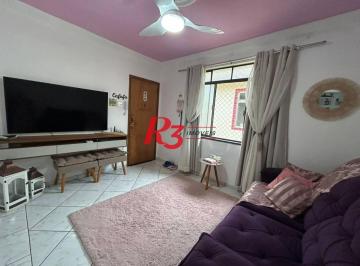 ea6999ffb2f7c7a477772f1bea7fc792e546309b · Apartamento à venda, 74 m² por R$ 340.000,00 - Marapé - Santos/SP