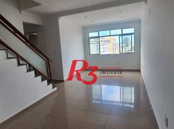 6f3f7b4e0bb53b68b4e95abe13f9c10cf20961f9 · Cobertura à venda, 260 m² por R$ 1.300.000,00 - Campo Grande - Santos/SP