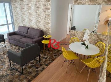 797725f49dc3b92f8b248c4ee0b956ddce65746c · Apartamento à venda, 80 m² por R$ 1.250.000,00 - Gonzaga - Santos/SP