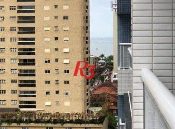4985271dc4318917b1a0d4acdfa7f254d493d152 · Apartamento com 1 dormitório para alugar, 52 m² por R$ 4.200,00/mês - Aparecida - Santos/SP