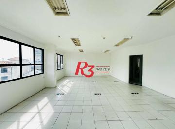 1c5b117c4f2a6e0d6e24eae9b90c21f0c460d578 · Sala, 76 m² - venda por R$ 300.000,00 ou aluguel por R$ 3.000,00/mês - Centro - Santos/SP