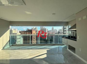 603b9a565da049253deb4498a9add81956af8259 · Apartamento com 3 dormitórios à venda, 143 m² por R$ 3.000.000,00 - Boqueirão - Santos/SP