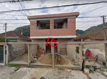 8fd477ffe2480a3ea1fce540b95dd218986a9d7d · Casa sobreposta térrea com 2 dormitórios à venda, 60 m² - Chico de Paula - Santos/SP