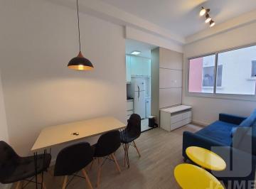 Apartamento · 30m² · 1 Quarto · 1 Vaga · APARTAMENTO PARA ALUGAR MOBILIADO 01 DORMITÓRIO COM VAGA EM HIGIENÓPOLIS