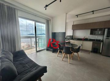 f641ea1af64160337d24f31a67caad501e8173f9 · Apartamento com 1 dormitório à venda, 44 m² por R$ 890.000,00 - Boqueirão - Santos/SP