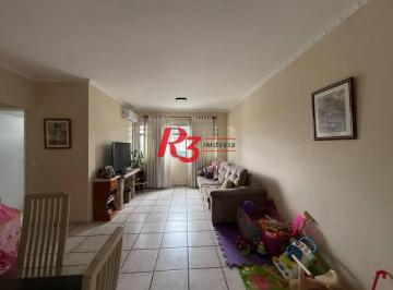 60f6446032a9d1a60582da277d779eebf62fc969 · Apartamento com 2 dormitórios para alugar, 100 m² por R$ 5.500,00/mês - Aparecida - Santos/SP