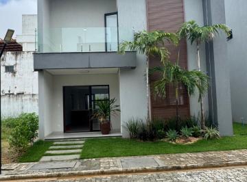 Foto 01 · Vendo casa em Buraquinho, condomínio, 4/4 sendo 3 suítes, 206m², R$ 989.000,00, aceita financiamento