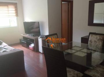 b7ef618bcb1cb10b05b70c88596645e8dc66bc45 · Apartamento com 2 dormitórios à venda, 56 m² por R$ 362.000,00 - Jardim Nova Taboão - Guarulhos/SP