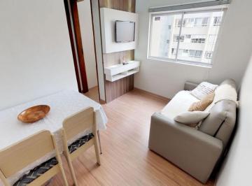 Apartamento de 1 quarto, Curitiba · Apartamento Mobiliado 1 dormitório para Aluguel por Período Flexível