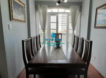 Apartamento · 110m² · 3 Quartos · 1 Vaga · Apartamento 3 dormitórios, elevador, GARAGEM FECHADA em Embaré, Santos/SP