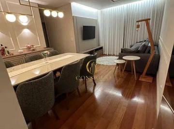 Sala de estar · Apartamento com 4 dormitórios à venda, 102 m² por R$ 870.000,00 - Floradas de São José - São José do