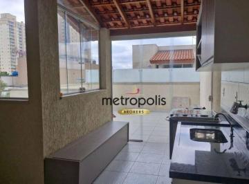 Área de Lazer Cobertura · Cobertura à venda, 96 m² por R$ 566.000,00 - Campestre - Santo André/SP