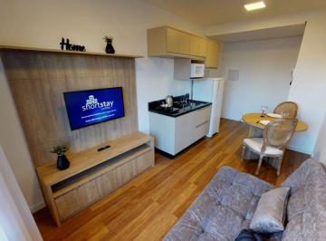 Apartamento de 1 quarto, Curitiba · Apartamento Studio Mobiliado para Aluguel por Período Flexível