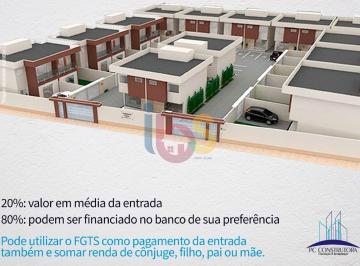 Casa · 82m² · 2 Quartos · Casas Duplex com 2 e 3 Quartos