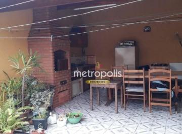 Churrasqueira · Sobrado à venda, 97 m² por R$ 601.000,00 - Centro - Diadema/SP