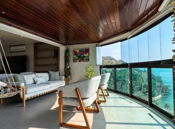 Apartamento · 224m² · 4 Quartos · 2 Vagas · Magnífico Apartamento com Vista Total para o Mar na Praia do Guarujá.