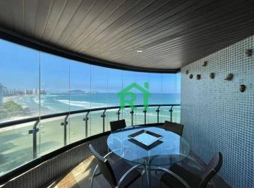 956c1c4b201fa97151d1b571c2edbc1ee660c68c · Apartamento Frente Mar, 3 Quartos (3 Suítes), 2 Vagas, Lazer à venda em Jardim Astúrias, Guarujá.