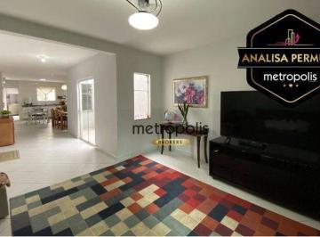 Sala · Sobrado com 3 dormitórios à venda, 196 m² por R$ 990.000,00 - Jardim - Santo André/SP