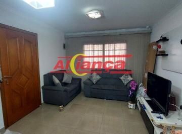 Casa · 126m² · 3 Quartos · 2 Vagas · SOBRADO COM 3 DORMITÓRIOS A VENDA, 126 m² - PARQUE FLAMENGO - GUARULHOS/SP