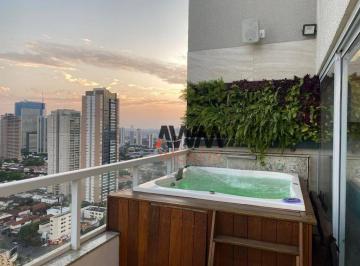 d58cb800a08924a15fc7faa0e7aa3f14cfa50a14 · Cobertura Mobiliada 2 Quartos, 101 m² - venda por R$ 1.180.000 ou aluguel  - Setor Oeste - Goiânia/G