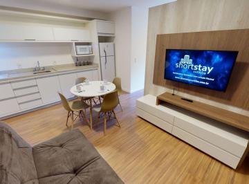 Apartamento , Curitiba · Apartamento Studio Mobiliado para Aluguel por Período Flexível