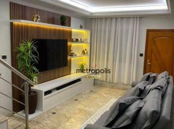 Sala · Sobrado com 3 dormitórios à venda, 182 m² por R$ 1.080.000,00 - Osvaldo Cruz - São Caetano do Sul/SP