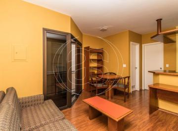 Apartamento · 42m² · 1 Quarto · 1 Vaga · Locação Moema|42m² Mobiliado|Piscina, Academia e Sauna
