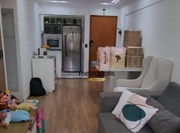 Sala · Apartamento com 2 dormitórios à venda, 70 m² por R$ 630.000,00 - Olímpico - São Caetano do Sul/SP