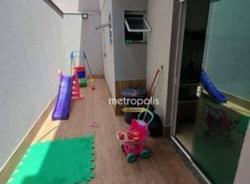 Quintal / Jardim de inverno · Apartamento à venda, 100 m² por R$ 584.000,00 - Vila Alice - Santo André/SP